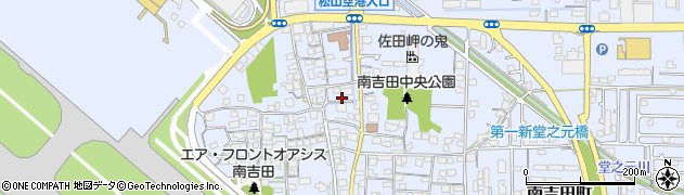 愛媛県松山市南吉田町1362周辺の地図