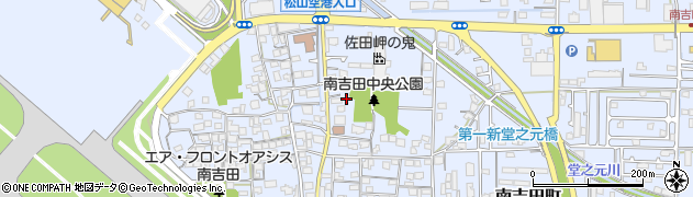 愛媛県松山市南吉田町1345周辺の地図