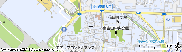 愛媛県松山市南吉田町1519周辺の地図