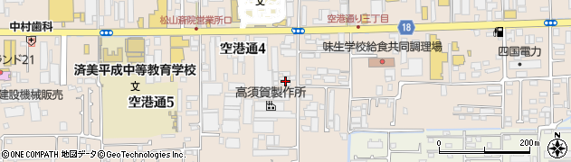 有限会社愛媛興業社周辺の地図