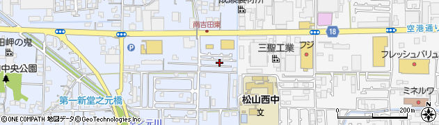 愛媛県松山市南吉田町1437周辺の地図