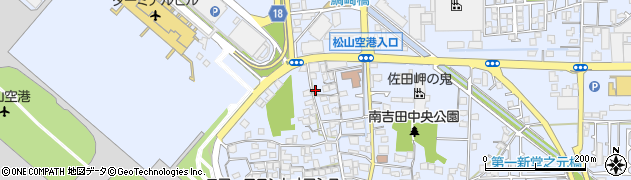 愛媛県松山市南吉田町1670周辺の地図