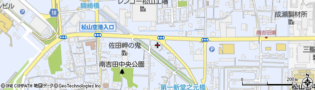 愛媛県松山市南吉田町1485周辺の地図