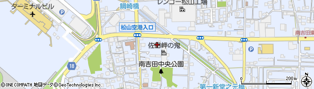 愛媛県松山市南吉田町1499周辺の地図