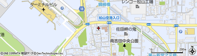 愛媛県松山市南吉田町1511周辺の地図