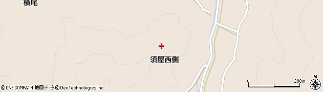 徳島県阿南市椿町（須屋西側）周辺の地図