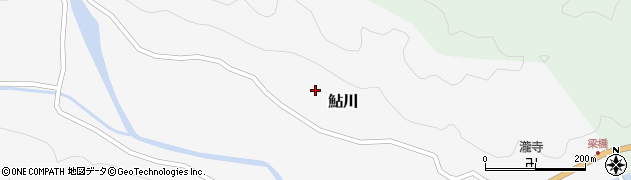 徳島県那賀町（那賀郡）鮎川（大国）周辺の地図