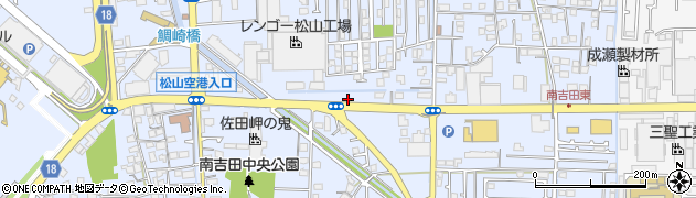 愛媛県松山市南吉田町1717周辺の地図