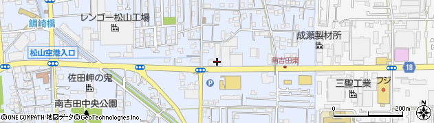愛媛県松山市南吉田町1730周辺の地図