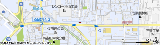 愛媛県松山市南吉田町1716周辺の地図