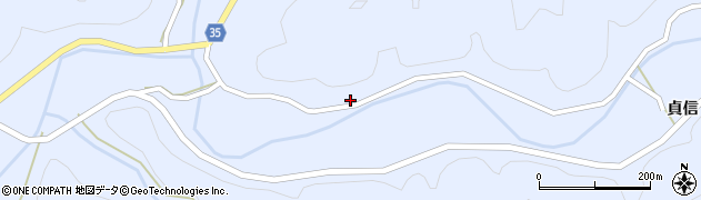 徳島県阿南市新野町川又60周辺の地図