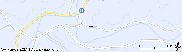 徳島県阿南市新野町川又7周辺の地図