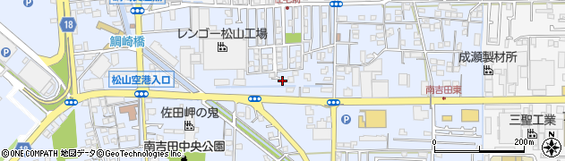 愛媛県松山市南吉田町1719周辺の地図