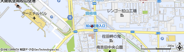 愛媛県松山市南吉田町1682周辺の地図
