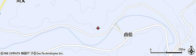 徳島県阿南市新野町（前田）周辺の地図
