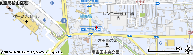 愛媛県松山市南吉田町1695周辺の地図