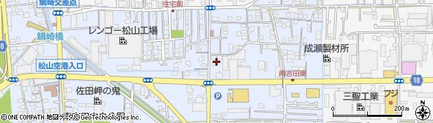 愛媛県松山市南吉田町1728周辺の地図