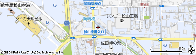 愛媛県松山市南吉田町1694周辺の地図