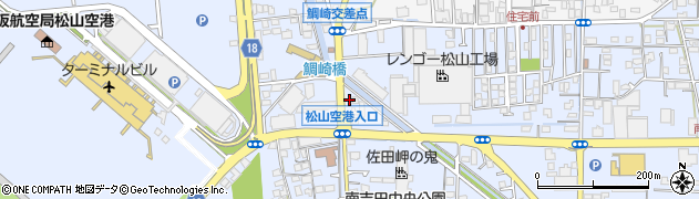 愛媛県松山市南吉田町1693周辺の地図