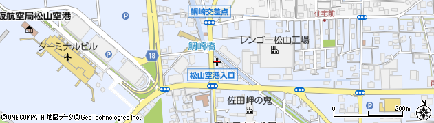 愛媛県松山市南吉田町1692周辺の地図