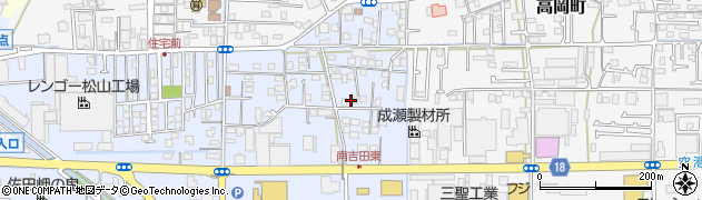 愛媛県松山市南吉田町1767周辺の地図