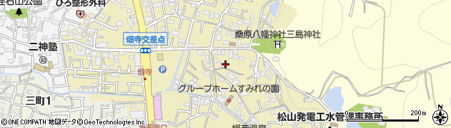 愛媛県松山市畑寺周辺の地図