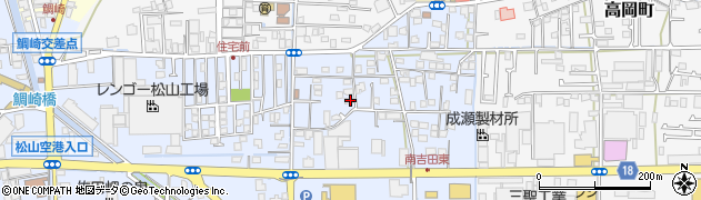 愛媛県松山市南吉田町1835周辺の地図