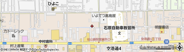 伊予鉄グループ伊予鉄オート株式会社　いよてつオートサービスセンター周辺の地図