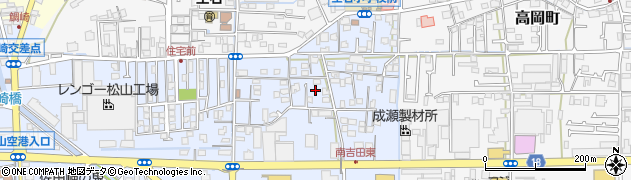 愛媛県松山市南吉田町1771周辺の地図