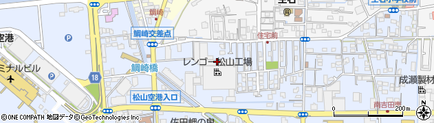 愛媛県松山市南吉田町1861周辺の地図