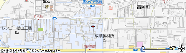愛媛県松山市南吉田町1789周辺の地図
