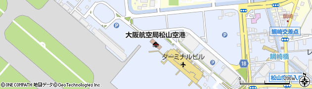 松山空港ターミナルビル松山空港ビル株式会社周辺の地図