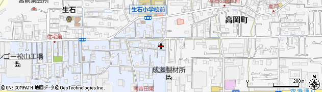 愛媛県松山市南吉田町1793周辺の地図