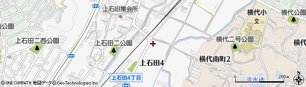 福岡県北九州市小倉南区上石田周辺の地図