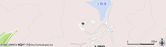 火葬施設天生園周辺の地図