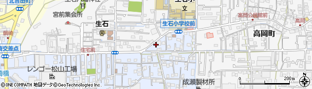 愛媛県松山市南吉田町1803周辺の地図
