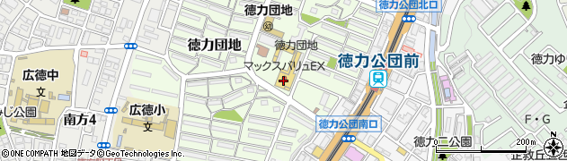 ダイキョウ食品株式会社　徳力店周辺の地図