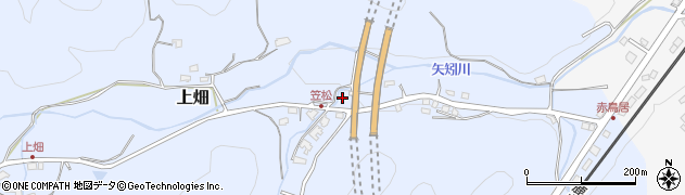福岡県遠賀郡岡垣町上畑161周辺の地図