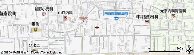 愛媛県松山市南斎院町周辺の地図