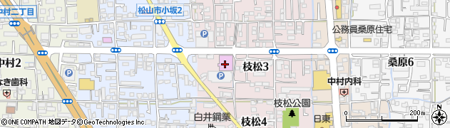 ホリデイスポーツクラブ松山周辺の地図
