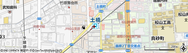 土橋駅周辺の地図