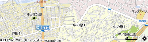 ヴァン・ティ・アン中の原Ｄ棟周辺の地図