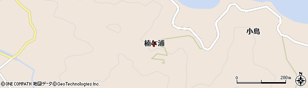 徳島県阿南市椿町（楠ケ浦）周辺の地図