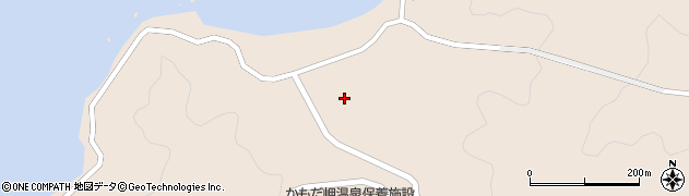 徳島県阿南市椿町船瀬周辺の地図