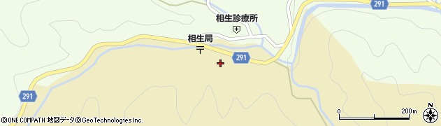 徳島県那賀町（那賀郡）谷内（立割）周辺の地図