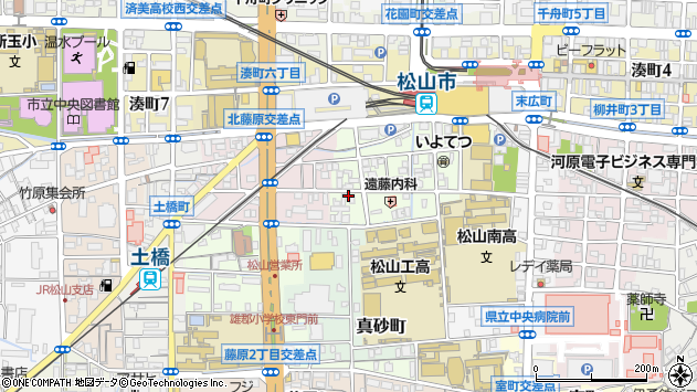 〒790-0022 愛媛県松山市永代町の地図