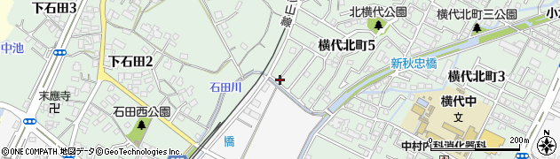 石田南公園周辺の地図