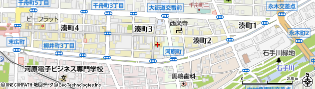 松山劇場周辺の地図