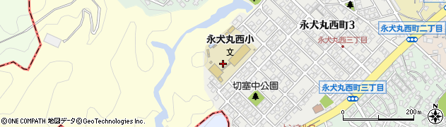 北九州市立永犬丸西小学校周辺の地図