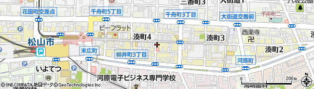ドトールコーヒーショップ 松山湊町店周辺の地図